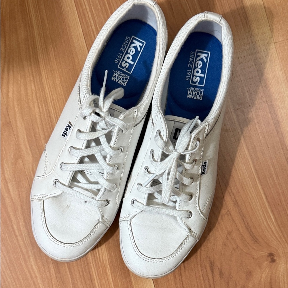 Keds white Lace-Up Sneakers